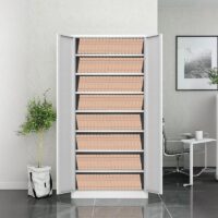 2 Door metallic office cabinet - Image 4
