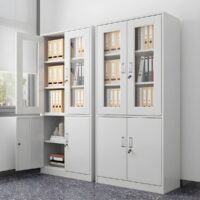 2 Door metallic storage office cabinet - Image 3