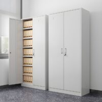 2 Door metallic storage office cabinet - Image 4