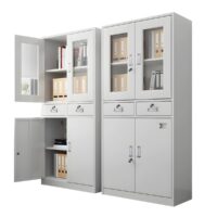 2 Door metallic storage office cabinet - Image 5