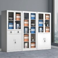 2-Door metallic office cabinet - Image 2