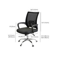 Clerical mesh office chair - Image 5