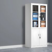 2-Door Metallic Office Cabinet - Image 4