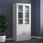 2-Door metallic office cabinet