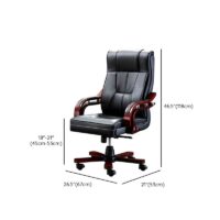 Leather High-Back Executive Chair - Image 5