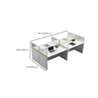Modern Style Rectangular Computer Desk - Image 5