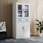 2-Door Metallic Office Cabinet