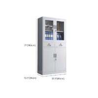 2-Door Metallic Office Cabinet - Image 5