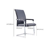 Modern Leather Waiting Chair - Image 5