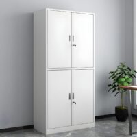 Modern Metallic Filing Cabinet - Image 3