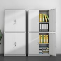 Modern Metallic Filing Cabinet