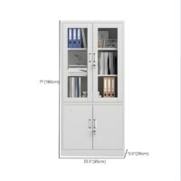 2-Door Metallic Office Cabinet - Image 5
