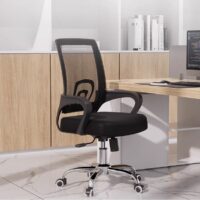 Mesh Back Swivel Chair - Image 5