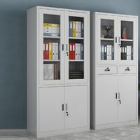 2-Door Metallic Office Cabinet - Image 3