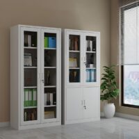 2-Door Metallic Office Cabinet - Image 4