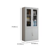 2-Door Metallic Office Cabinet - Image 5