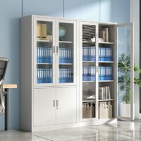 2-Door metallic office cabinet - Image 2