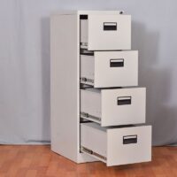 4-Drawer Steel Office Cabinet - Image 3