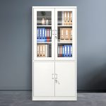 2-Door Metallic Office Storage Cabinet