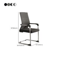 Mesh office visitor chair - Image 5