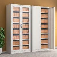 Modern Filing Cabinet Glass Doors - Image 3