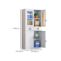 2-Door metallic office storage cabinet - Image 5