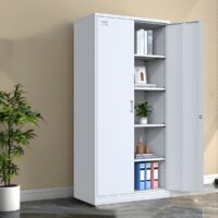 2-Door metallic storage cabinet - Image 3