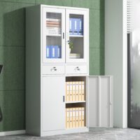 2-Door Metallic Office Cabinet - Image 4