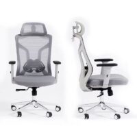 Ergonomic Upholstered Office Desk Chair - Image 4