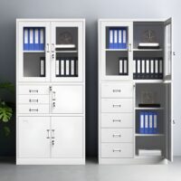 2-Door metallic Filing Office Cabinet - Image 2