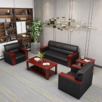Modish Natural Finish Sofa Seating