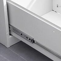 4-Drawers steel office cabinet - Image 4