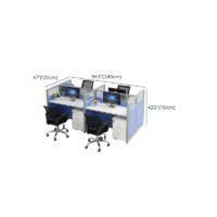 4-Way Modern Office Workstation - Image 4
