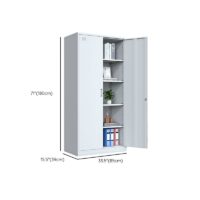 Modern Steel Shelf Storage Cabinet - Image 3