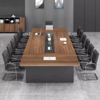 Modern Rectangular Office Table - Image 4