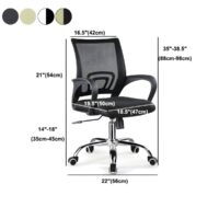 Secretarial mesh office seat - Image 5