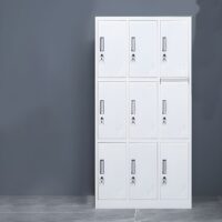 9 Locker Office Filing Cabinet - Image 3