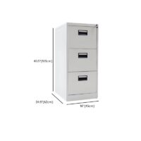 3-Drawers steel office file cabinet - Image 5