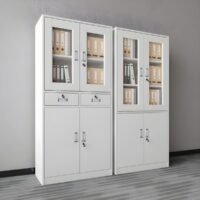 Modern Rectangular File Cabinet with Key lock - Image 2