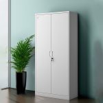 Modern Steel Filing Cabinet with 5 Adjustable Shelves