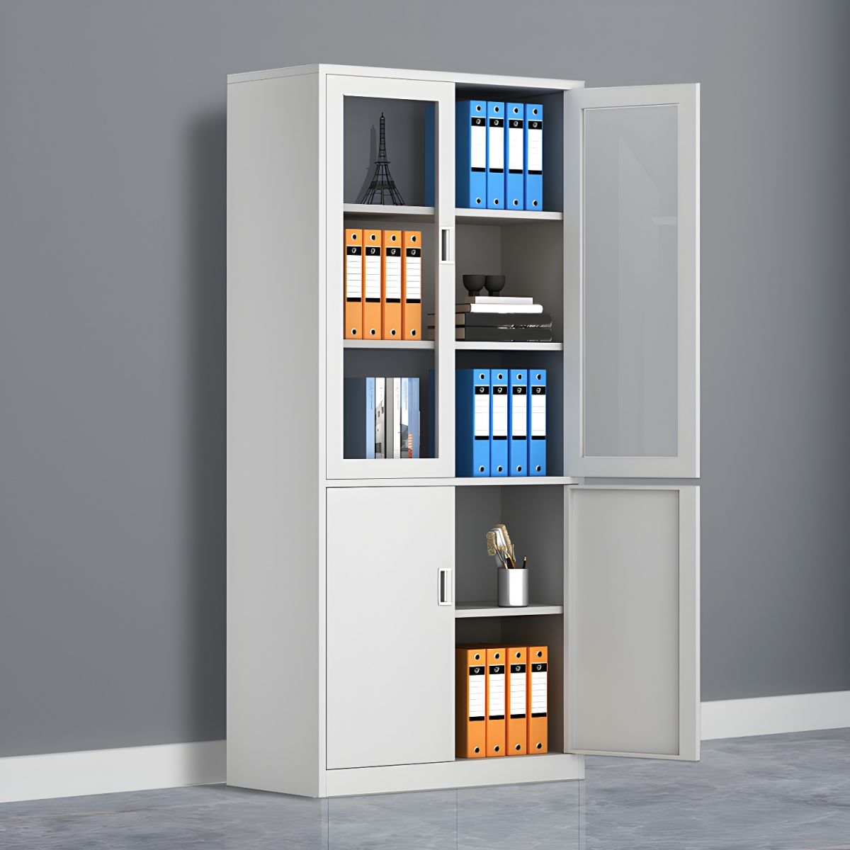 1200x1200-2024-07-06T135455.529.jpg Modern Vertical Steel Filing Cabinet - Image 1