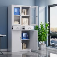 2-Door metallic office cabinet - Image 3
