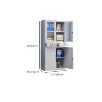 2-Door metallic office cabinet - Image 4