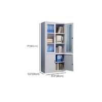 2-Door metallic office cabinet - Image 5
