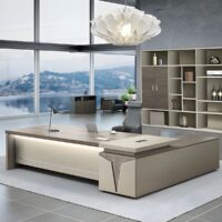 1600mm L-shaped Executive Office Desk - Image 8