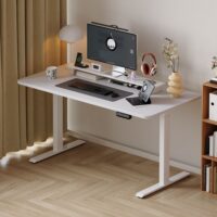 Electric Adjustable Rectangle Standing Office Desk - Image 2