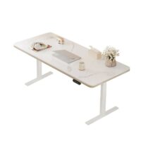 Electric Adjustable Rectangle Standing Office Desk - Image 7
