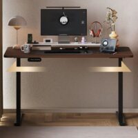Electric Adjustable Rectangle Standing Office Desk - Image 9