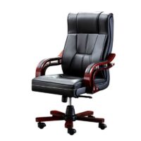 Leather High-Back Leather Executive Chair - Image 6