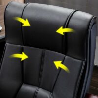 Leather High-Back Leather Executive Chair - Image 8